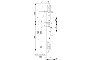 Panik-Standflügelverriegelung MSL 24473-M Spezial PE Panik-Standflügelverriegelung MSL 24473-M Spezial PE