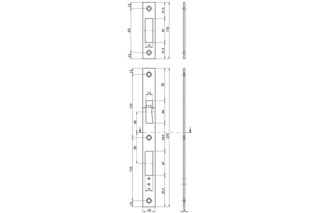 Flachschliessblech-Set MSL B-23421 Flachschliessblech-Set MSL B-23421