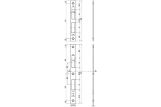 Flachschliessblech-Set MSL B-24421 Flachschliessblech-Set MSL B-24421
