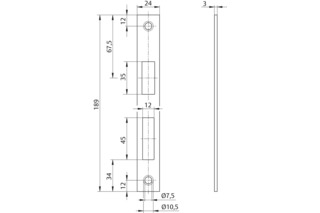 Flachschliessblech EFF-EFF OneSystem N5120 Flachschliessblech EFF-EFF OneSystem N5120