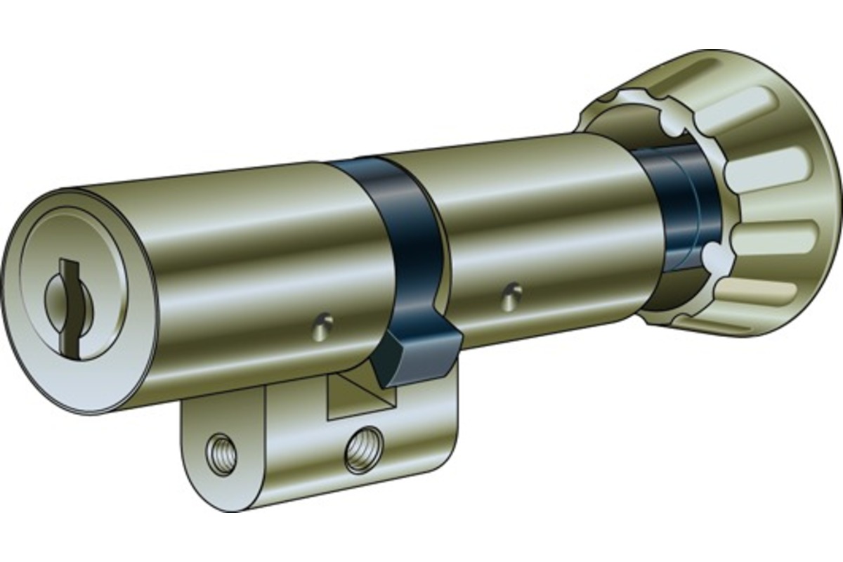 Cylindres doubles avec bouton tournant KABA 8 type 1519