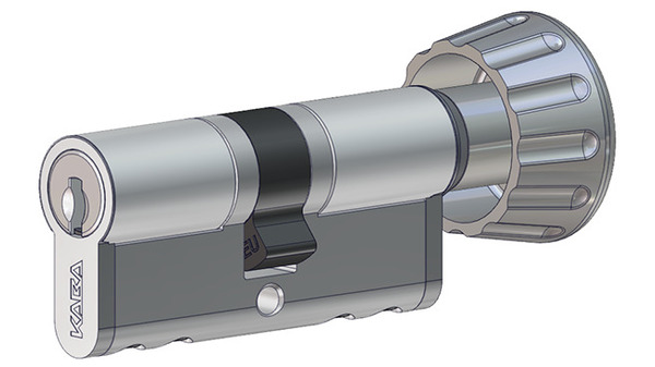 Profil-Drehknopfzylinder 17 mm KABA 20 Typ M1419