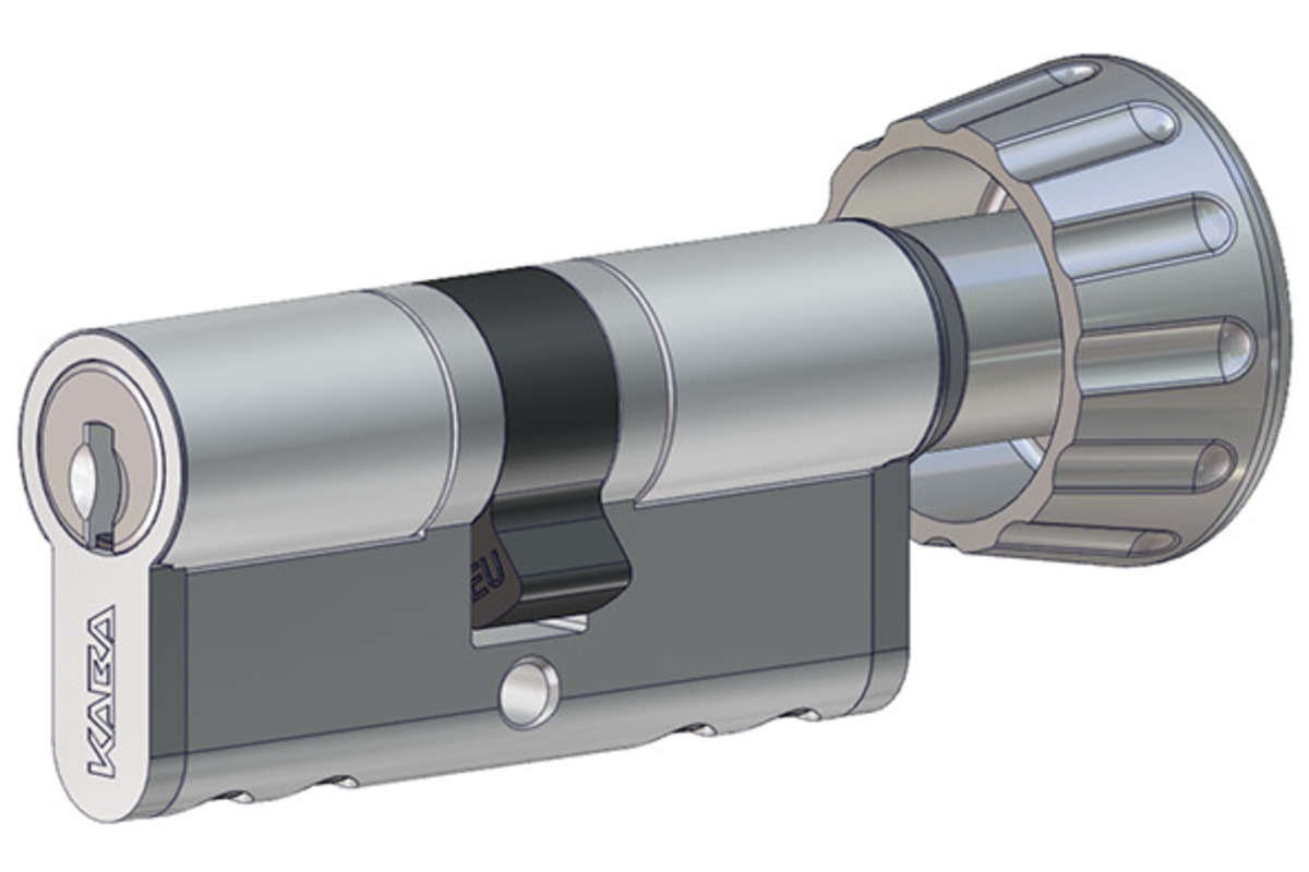 Profil-Drehknopfzylinder 17 mm KABA 20 Typ M1419