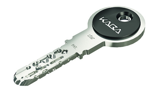 Clés pour cylindres KABA star cross SMEC-BE000, d'usine