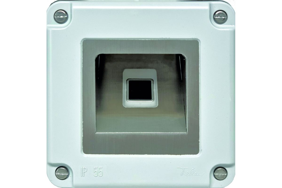 Micro adaptateur avec cadre Feller EKEY dLine IP55