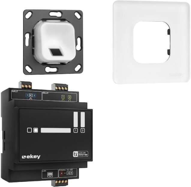 Ekey Block Fingerprint-Set EKEY xLine CH UP Glas | opo.ch