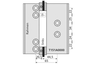 Dime di foratura Hahn serie 4
