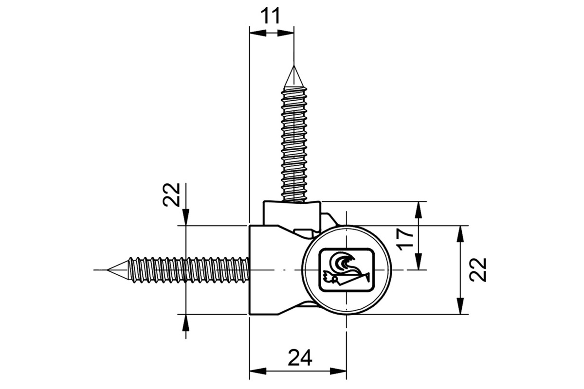 Cerniera cilindrica Hahn KT-RN / K 762