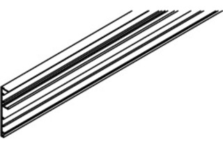 Clip-Blenden zu Laufschienen HAWA Junior 80/100 Z Clip-Blenden zu Laufschienen HAWA Junior 80/100 Z