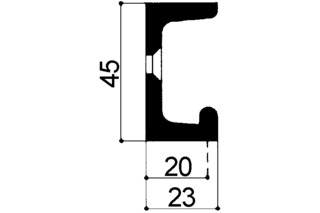 Rails pour HAWA-Super 500/A