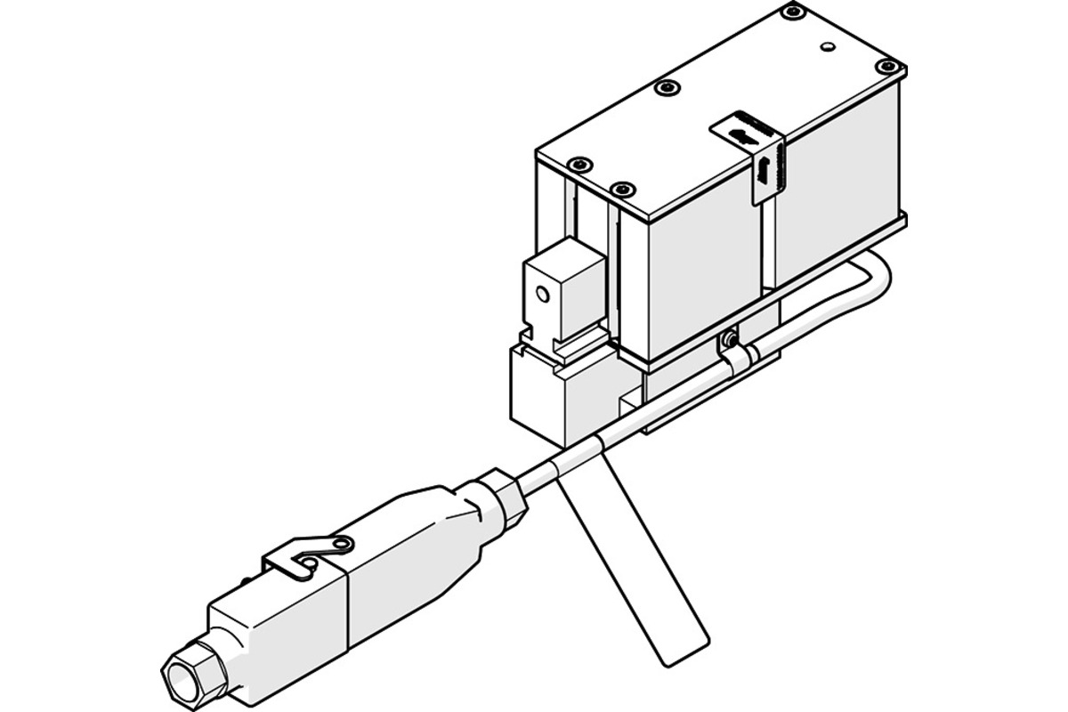 Schiebeladen-Beschlagsystem HAWA-Frontslide 60/matic