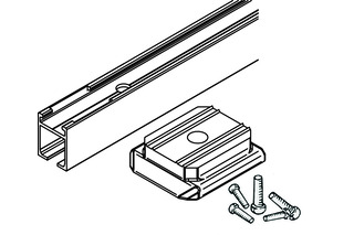 Kit montage HAWA Porta 60/100