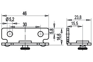 Mascherine di copertura per morsetti per vetro HELM 53/73