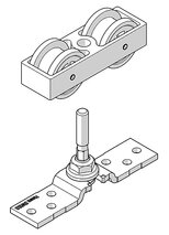 Garniture partielle pour volet coulissant HAWA-Frontslide 60/matic