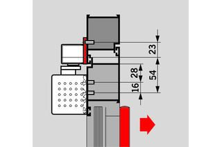Set de plaques de montage pour glissières G-SR/BG