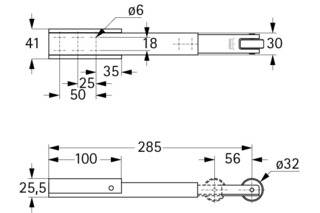 Braccio trascinatore DORMAKABA MK 397