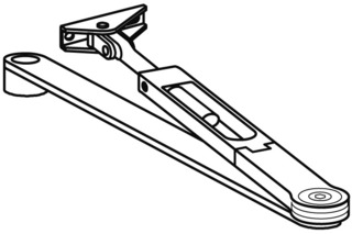 Bracci a forma piatta per DORMAKABA TS 72