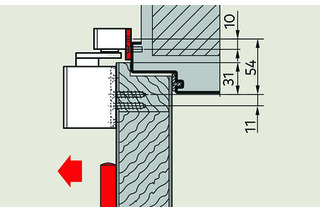 Placche di montaggio 30 mm per guide di scorrimento G-N XEA