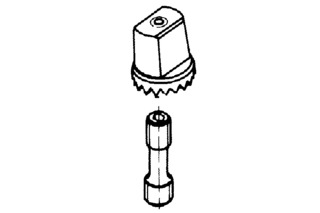 Prolunghe per assi per GEZE chiudiporta a pavimento
