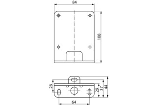 Boden-Montagewinkel DORMA Boden-Montagewinkel DORMA