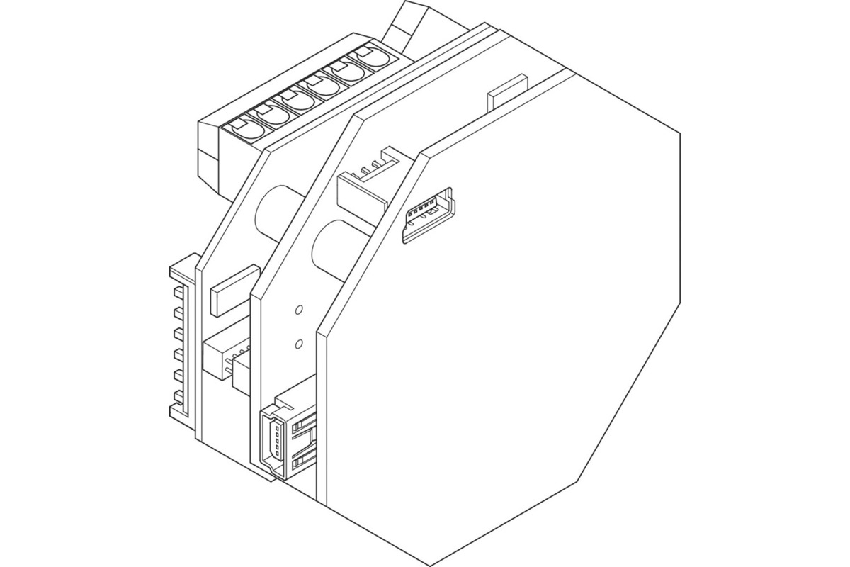 Eped Output Module Interface Modul EFF-EFF ePED 1386 Hi-O IO in UP-Dose | opo.ch