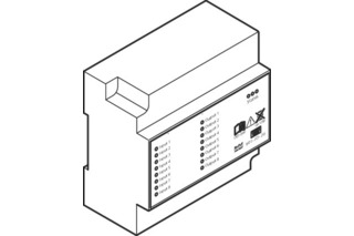 Modulo d’interfaccia per guida DIN EFF-EFF ePED Hi-O IO 901