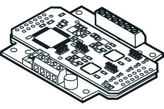Interface-Modul ePED für Verriegelungen UP EFF-EFF 1386S