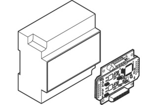 Interface-Modul ePED für Verriegelungen zum Verteilereinbau EFF-EFF 1386S