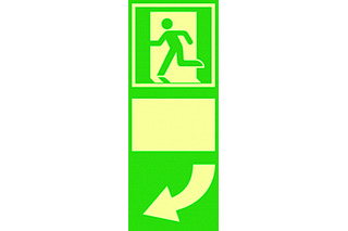 Marquages de porte à longue photoluminescence