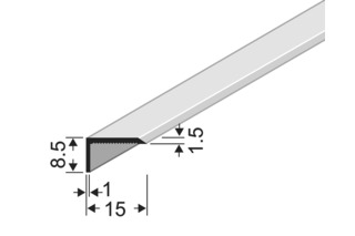 Profili di copertura angolare