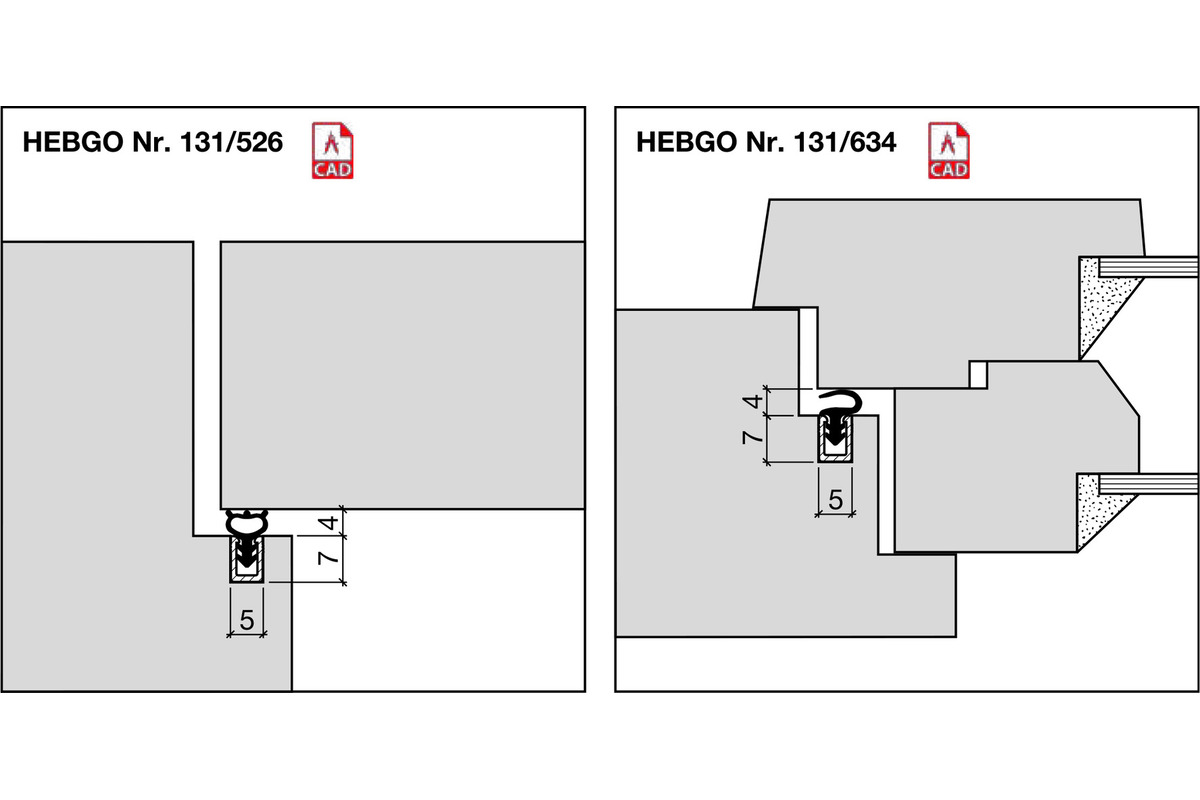 Profils d'appui HEBGO 131