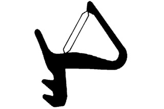 Schalldämmende Lippen-Dichtungsprofile HEBGO 643