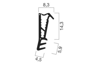 Guarnizioni per porte d'entrata GOLL SF 1028