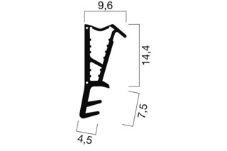 Haustür-Dichtungsprofile GOLL SF 1037
