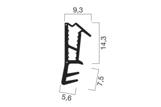 Profils d'étanchéité GOLL SF 1045