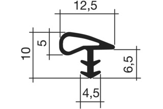 Futtertürdichtung FT48