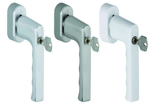 Poignées de fenêtre avec fermeture HOPPE SecuForte® 0700S/UD9020 Hambourg