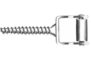Endkloben mit Rolle Endkloben mit Rolle