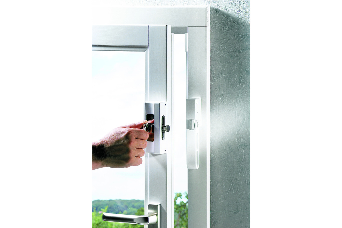 Verrou de sécurité pour portes et fenêtres BURG-WÄCHTER BlockSafe BS 2