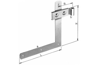 Epars à équerre pour volets réglables TORBEL