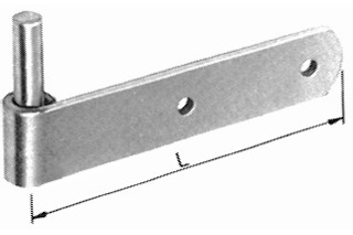 Gonds à visser de côté