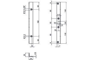 Winkelschliessblech MSL VariFlex RENO 1877 Winkelschliessblech MSL VariFlex RENO 1877