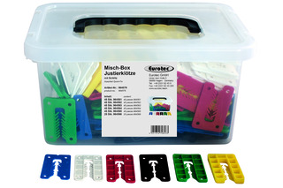 Misch-Box Justierklötze mit Schlitz