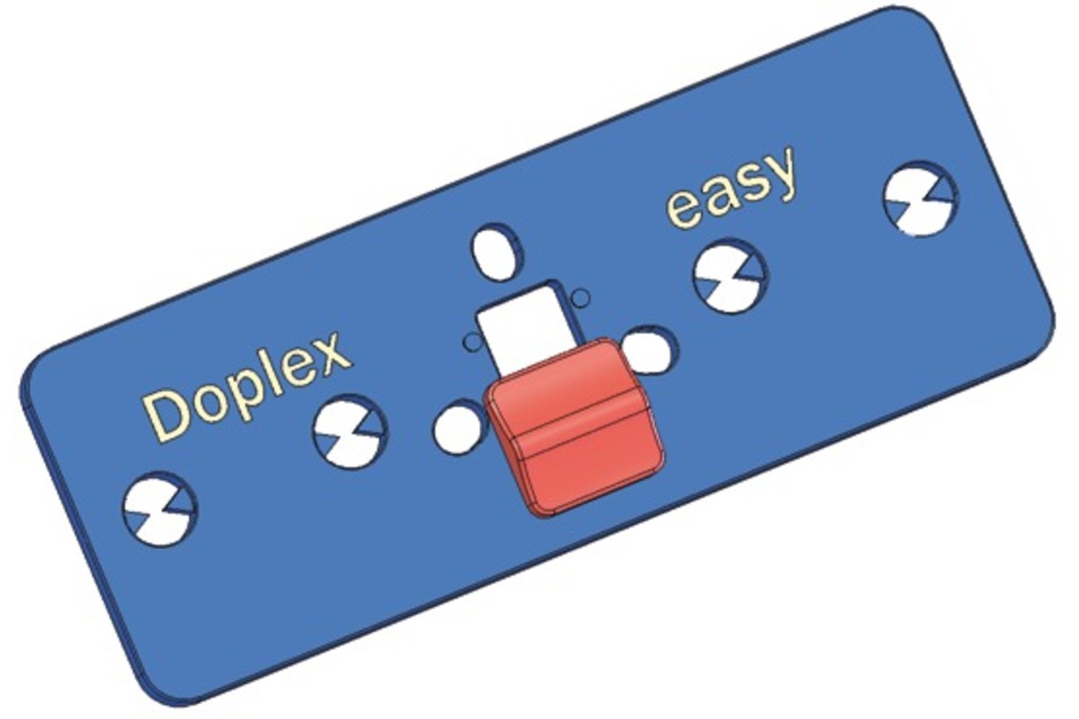 Attrezzo di montaggio per ferramenta d'assemblaggio DOPLEX easy
