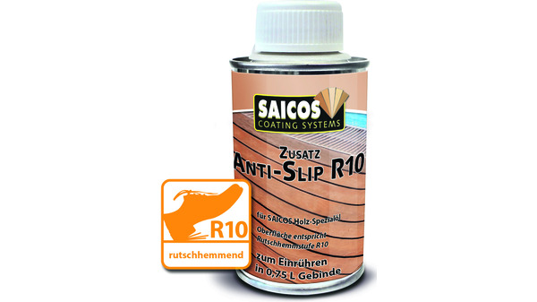 Additif pour huile spéciale à bois SAICOS Anti-Slip R10