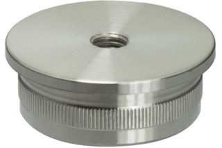 Endkappe OK-LINE flache Ausführung mit Innengewinde M8 Endkappe OK-LINE flache Ausführung mit Innengewinde M8