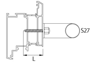 Montageset KWS 8B77 / S 27 Montageset KWS 8B77 / S 27