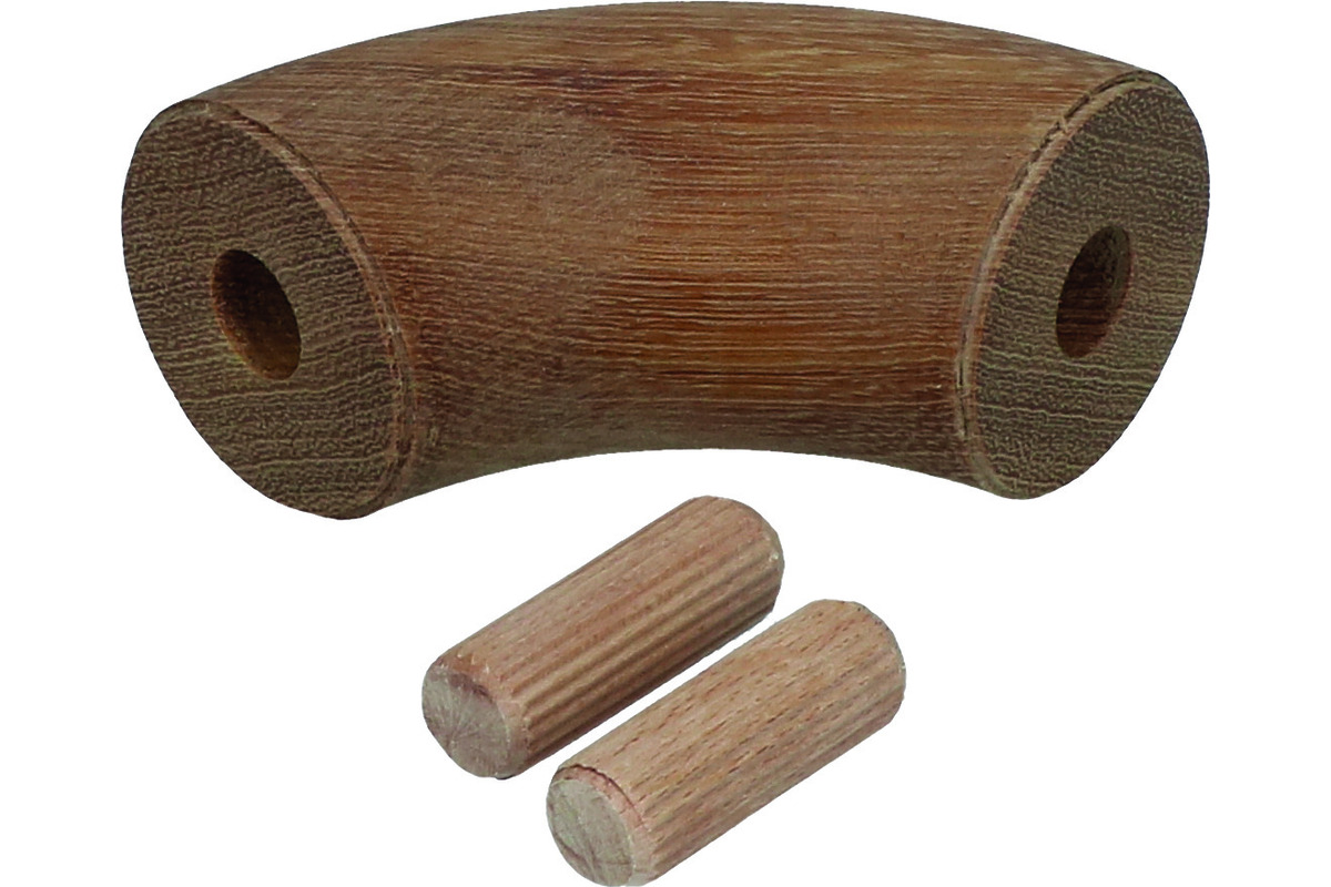 Coude de main courante en bois Ø 45 mm OK-LINE