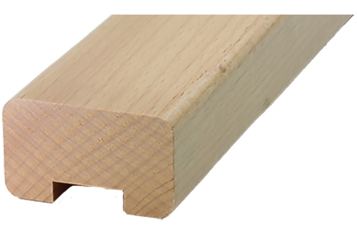 Corrimano rettangolare in legno OK-LINE