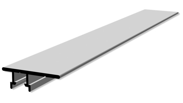 Profil de plafond HAMOTEC pour tableaux à encastrer dans le plâtre avec mini-glissière HM-20190